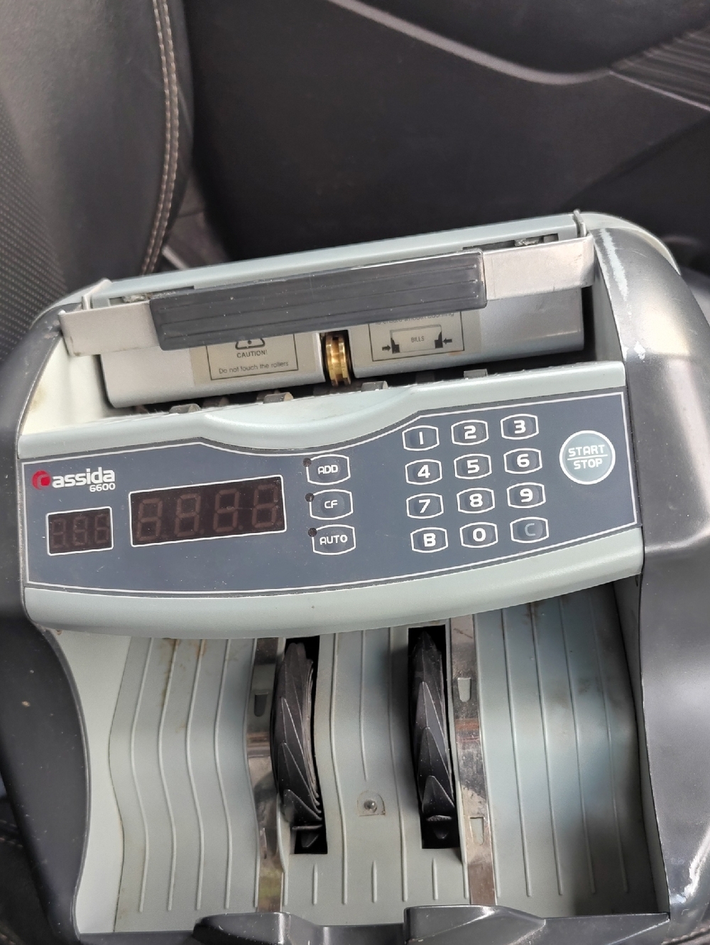 Cassida 6600 Currency Counter - Gray